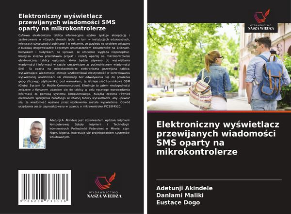 Produktbild: Elektroniczny wy&iquest;wietlacz przewijanych wiadomo&iquest;ci SMS oparty na mikrokontrolerze
