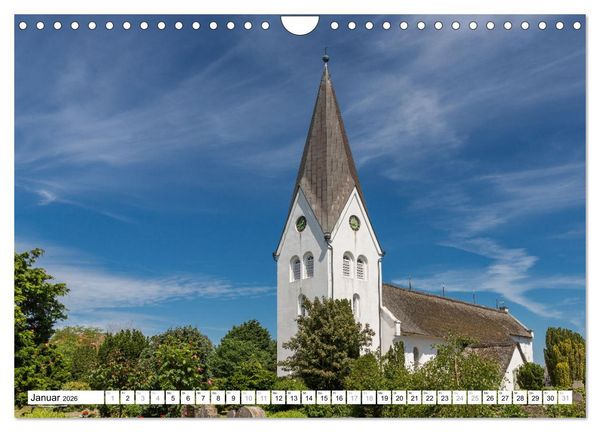 Produktbild: Amrum - Perle im nordfriesischen Wattenmeer (Wandkalender 2026 DIN A4 quer), CALVENDO Monatskalender
