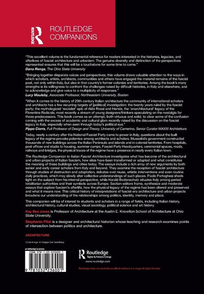 Produktbild: The Routledge Companion to Italian Fascist Architecture