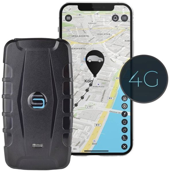 Salind GPS SALIND 20 4G GPS Tracker Fahrzeugtracker Schwarz 1St.