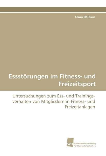 Produktbild: Essst&ouml;rungen im Fitness- und Freizeitsport