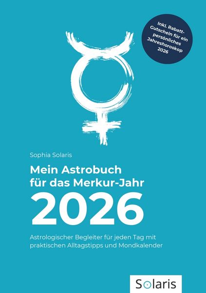 Produktbild: Mein Astrobuch f&uuml;r das Merkur-Jahr 2026