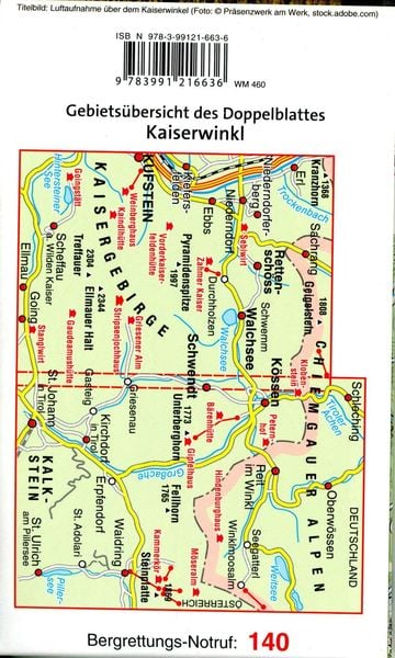 Produktbild: Mayr Wanderkarte Kaiserwinkl XL 1:25.000
