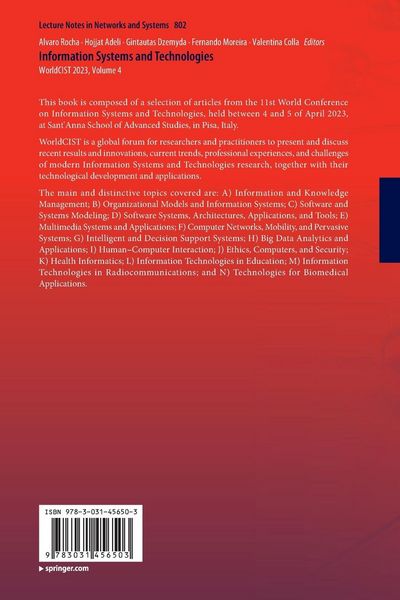 Produktbild: Information Systems and Technologies