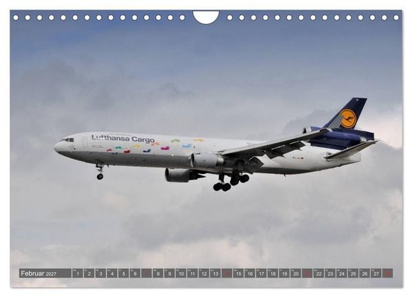 Produktbild: Flugzeuge zwischen Himmel und Erde (Wandkalender 2027 DIN A4 quer), CALVENDO Monatskalender