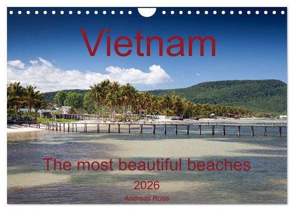Produktbild: Vietnam`s most beautiful beaches (Wall Calendar 2026 DIN A4 landscape), CALVENDO 12 Month Wall Calendar