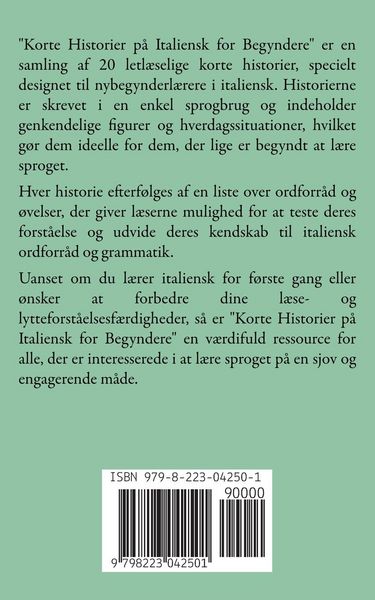 Produktbild: Korte Historier p&aring; Italiensk for Begyndere