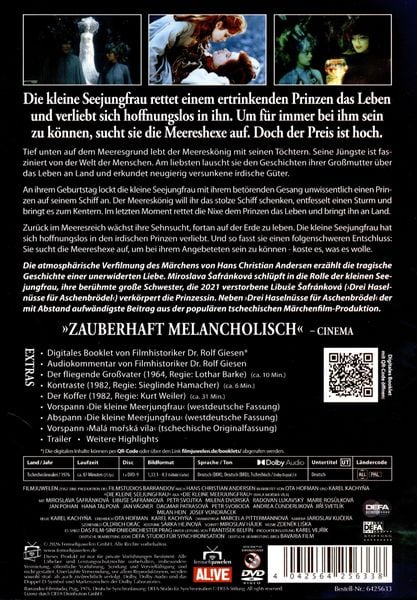 Produktbild: Die kleine Seejungfrau (Die kleine Meerjungfrau) (DEFA Filmjuwelen)