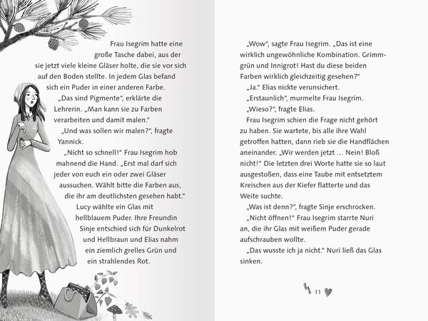 Produktbild: Die Schule f&uuml;r Tag- und Nachtmagie, Band 6 - Eine gef&auml;hrliche Farbe