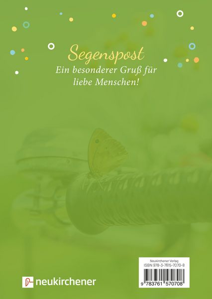 Produktbild: Segenspost zum Ruhestand