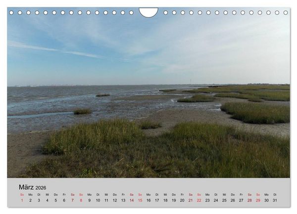 Produktbild: Blicke hinaus aufs Meer (Wandkalender 2026 DIN A4 quer), CALVENDO Monatskalender