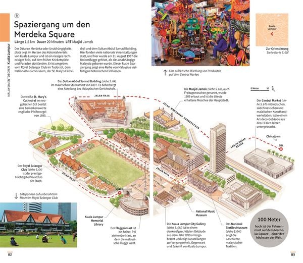 Produktbild: Vis-&agrave;-Vis Reisef&uuml;hrer Malaysia & Singapur