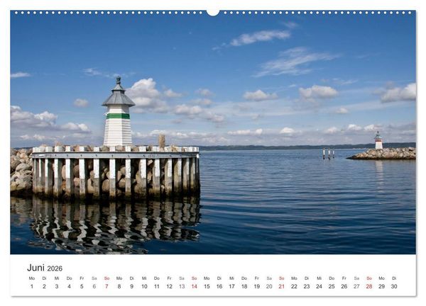 Produktbild: Leuchtt&uuml;rme und Leuchtfeuer an der Ostsee (hochwertiger Premium Wandkalender 2026 DIN A2 quer), Kunstdruck in Hochglanz