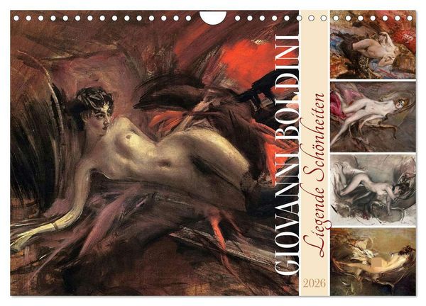 Produktbild: Liegende Sch&ouml;nheiten (Wandkalender 2026 DIN A4 quer), CALVENDO Monatskalender