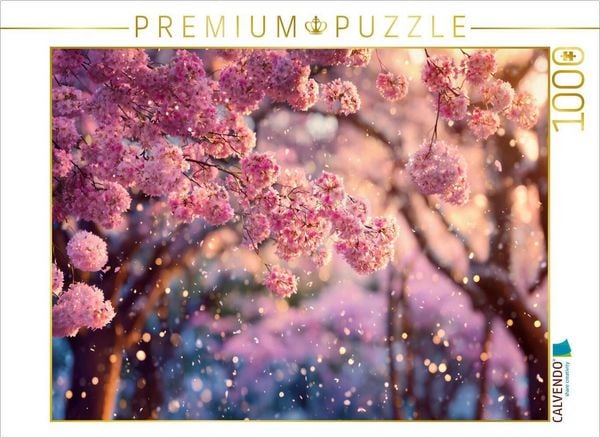 Produktbild: CALVENDO Puzzle Wenn im Licht die Bl&uuml;ten tanzen | 1000 Teile Lege-Gr&ouml;&szlig;e 64x48cm Foto-Puzzle f&uuml;r gl&uuml;ckliche Stunden