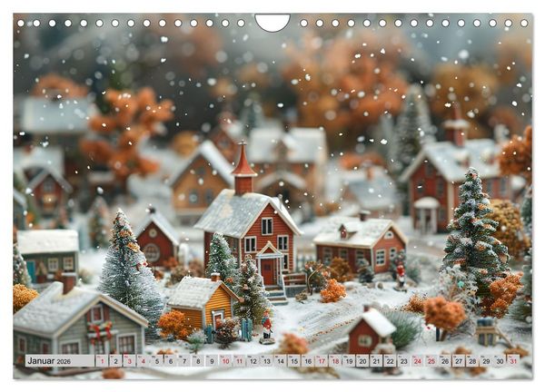 Produktbild: Weltreise im Kleinforma (Wandkalender 2026 DIN A4 quer), CALVENDO Monatskalender