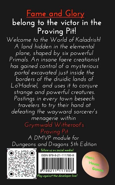 Produktbild: Grymwald Witheroot's Proving Pit