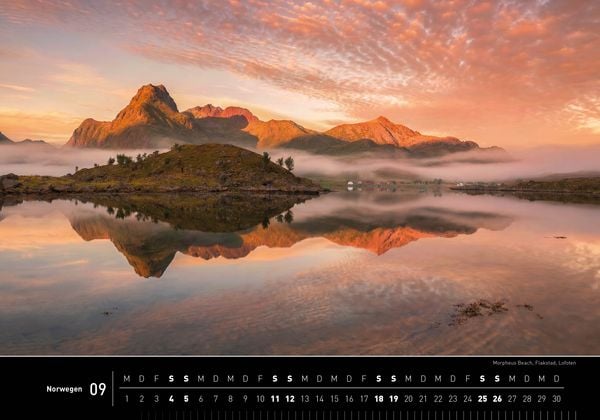 Produktbild: Norwegen Premiumkalender 2027