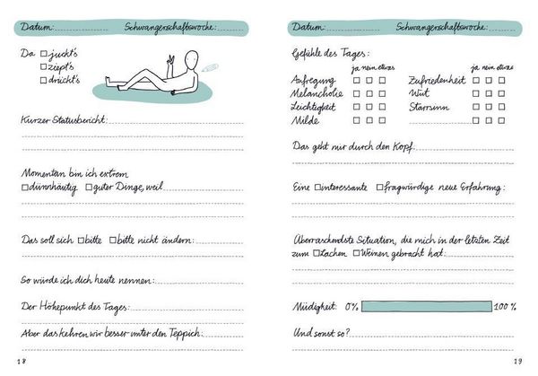 Produktbild: Tagebuch - Meine Schwangerschaft