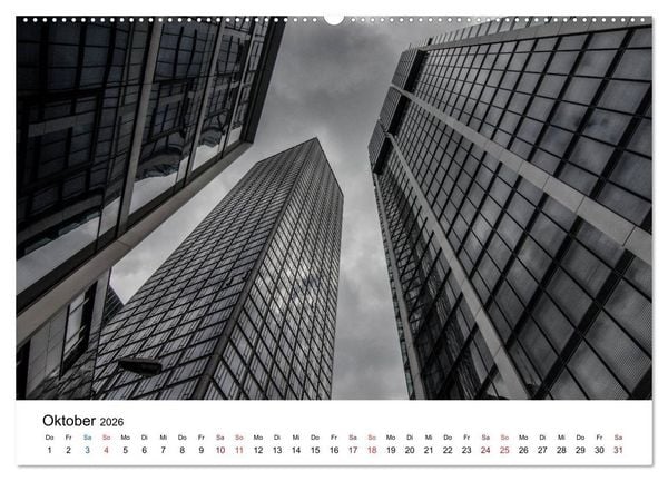 Produktbild: Frankfurt am Main bei Tag und Nacht (hochwertiger Premium Wandkalender 2026 DIN A2 quer), Kunstdruck in Hochglanz