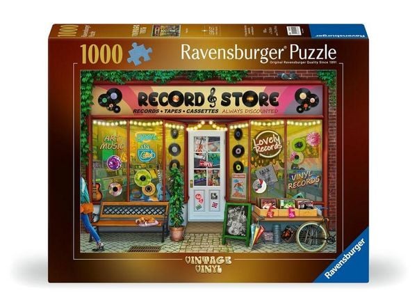 Vintage Vinyl 1000 PC Puzzle