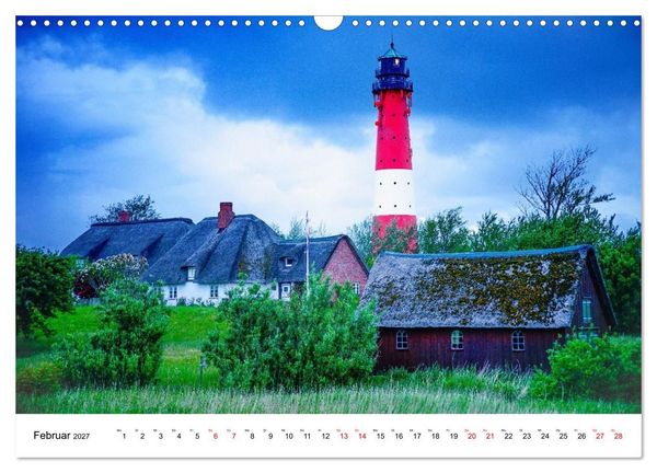 Produktbild: Pellwormer Ogenblicke, ein Streifzug durch ein Inseljahr (Wandkalender 2027 DIN A3 quer), CALVENDO Monatskalender