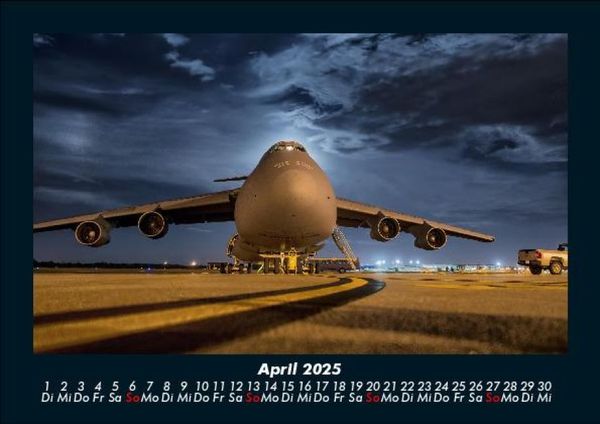 Produktbild: Flugzeuge 2025 Fotokalender DIN A5
