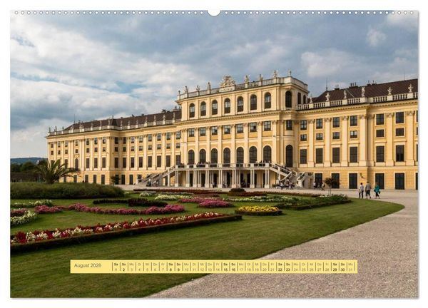 Produktbild: Wien f&uuml;r Liebhaber und Interessierte (hochwertiger Premium Wandkalender 2026 DIN A2 quer), Kunstdruck in Hochglanz