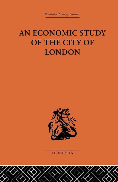 Produktbild: An Economic Study of the City of London