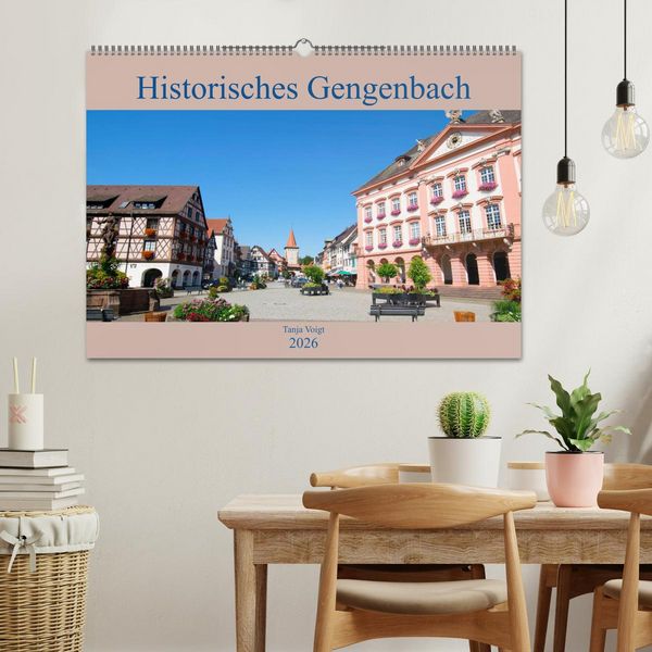 Produktbild: Historisches Gengenbach (Wandkalender 2026 DIN A2 quer), CALVENDO Monatskalender