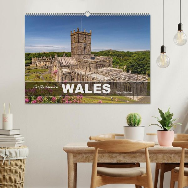 Produktbild: Gro&szlig;britannien - Wales (Wandkalender 2026 DIN A2 quer), CALVENDO Monatskalender