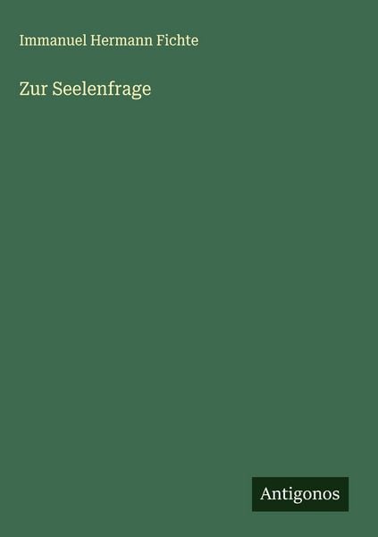 Produktbild: Zur Seelenfrage