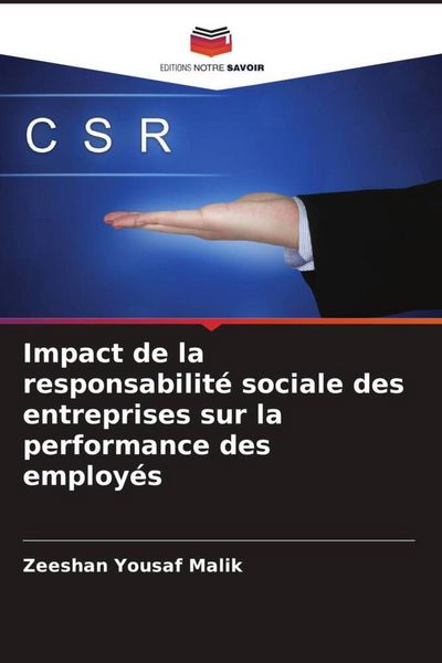 Produktbild: Impact de la responsabilit&eacute; sociale des entreprises sur la performance des employ&eacute;s