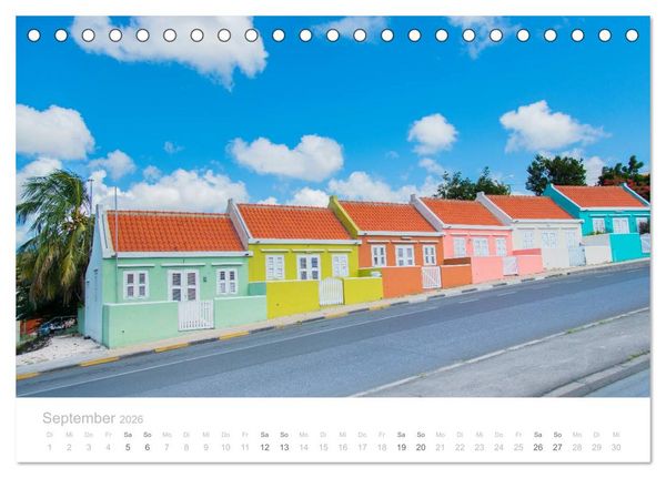 Produktbild: Trauminsel Cura&ccedil;ao (Tischkalender 2026 DIN A5 quer), CALVENDO Monatskalender