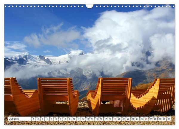 Produktbild: Aktiviere Sehns&uuml;chte Reiseziele in der Schweiz (Wandkalender 2026 DIN A3 quer), CALVENDO Monatskalender