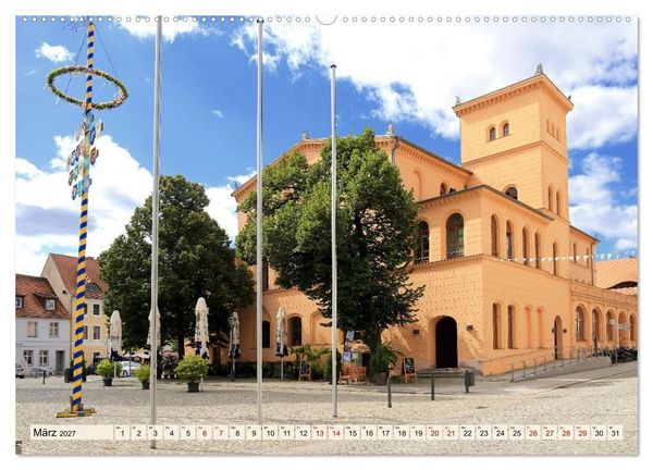 Produktbild: Luckau - Perle der Niederlausitz (hochwertiger Premium Wandkalender 2027 DIN A2 quer), Kunstdruck in Hochglanz