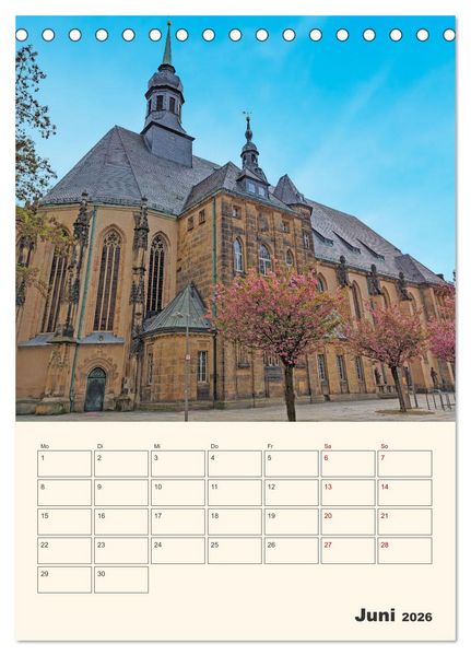 Produktbild: Chemnitz Kulturhauptstadt Terminplaner (Tischkalender 2026 DIN A5 hoch), CALVENDO Monatskalender