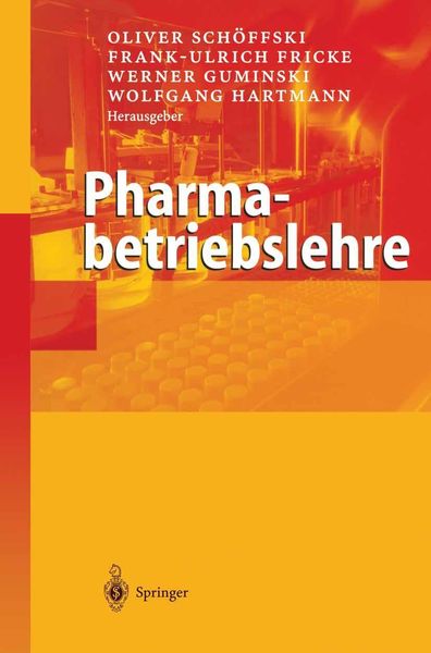 Produktbild: Pharmabetriebslehre