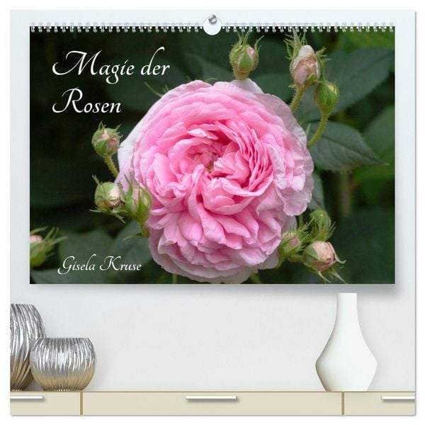 Produktbild: Magie der Rosen (hochwertiger Premium Wandkalender 2026 DIN A2 quer), Kunstdruck in Hochglanz