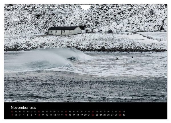 Produktbild: Norwegen, Landschaften in Schnee und Eis (Wandkalender 2026 DIN A4 quer), CALVENDO Monatskalender