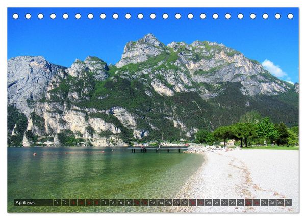 Produktbild: Gebirge weltweit (Tischkalender 2026 DIN A5 quer), CALVENDO Monatskalender