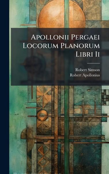 Produktbild: Apollonii Pergaei Locorum Planorum Libri Ii