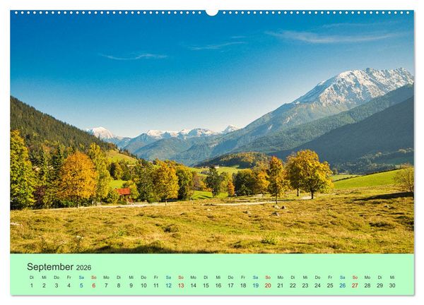 Produktbild: Zauber der Alpen (hochwertiger Premium Wandkalender 2026 DIN A2 quer), Kunstdruck in Hochglanz