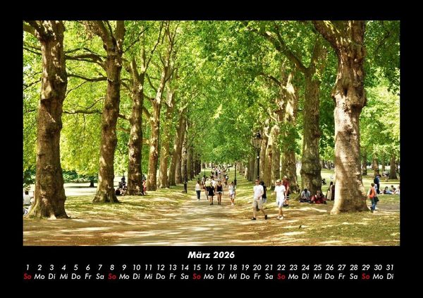 Produktbild: London 2026 Fotokalender DIN A3