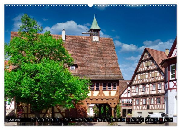 Produktbild: Weinstadt Str&uuml;mpfelbach (Wandkalender 2026 DIN A2 quer), CALVENDO Monatskalender