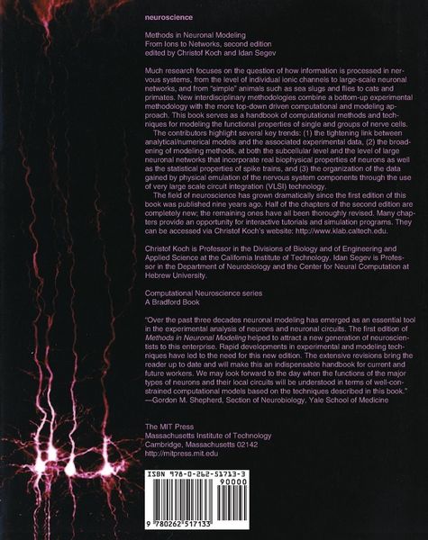 Produktbild: Methods in Neuronal Modeling, second edition