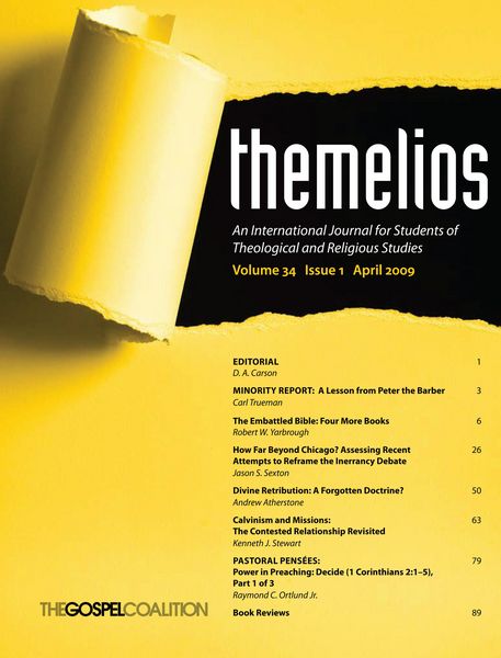 Produktbild: Themelios, Volume 34, Issue 1