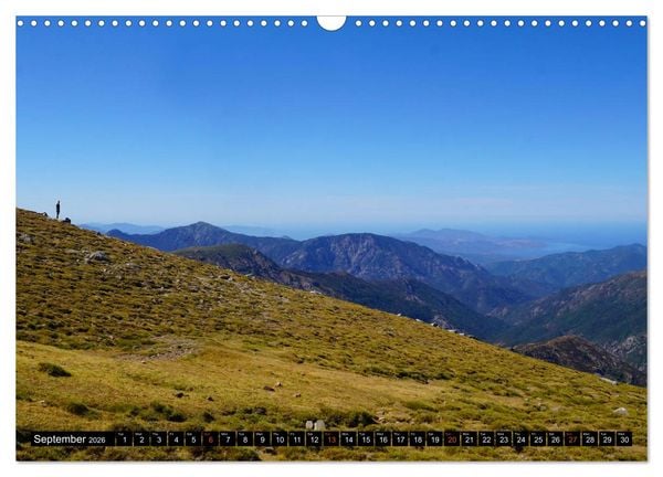 Produktbild: Corsica's wild GR20 (Wall Calendar 2026 DIN A3 landscape), CALVENDO 12 Month Wall Calendar