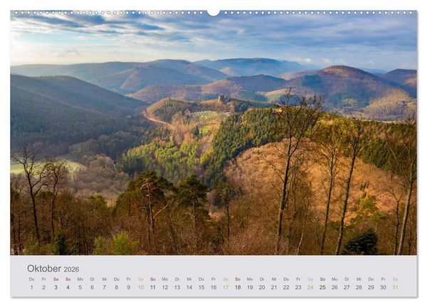 Produktbild: Augenblicke im Pf&auml;lzerwald (Wandkalender 2026 DIN A2 quer), CALVENDO Monatskalender