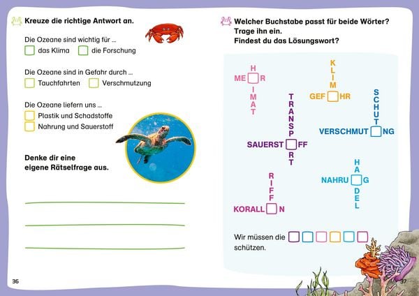 Produktbild: WAS IST WAS Erstes Lesen Leser&auml;tsel. Ozeane